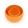 Guyot Designs Squishy Bowl and Cup Set, Tangerine