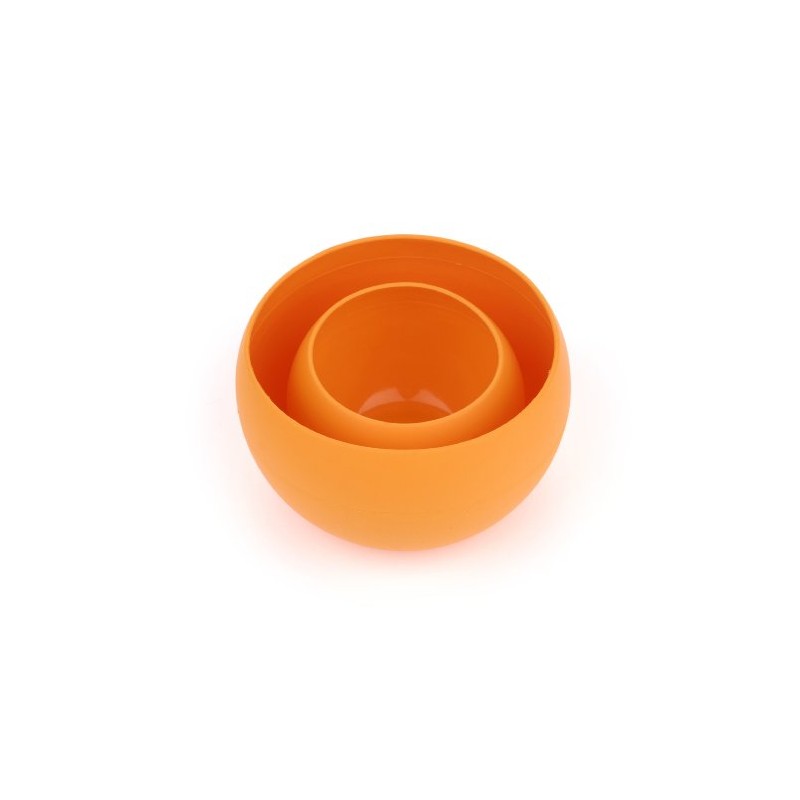 Guyot Designs Squishy Bowl and Cup Set, Tangerine