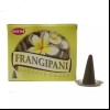 HEM Incense Frangipani Cone Incense, 20 Cone Bundle, HEM Incense From India