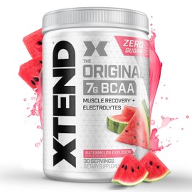 XTEND Original BCAA Sabor Sandía, 30 Servicios. Suplemento Alimenticio a base de Aminoácidos