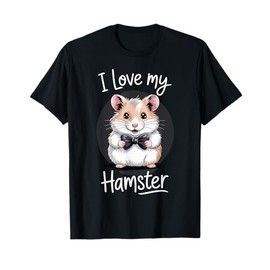 I Love My Hammy Dwarf Hamster Lover Hamster Pet Toddler Kids T-Shirt