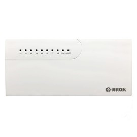 Beok Underfloor Heating Controller 230 V Underfloor Heating Control Smart Home for 8 Room Thermostats and Actuators Digital Actuators for Underfloor Heating Working with Thermostats/Gas Boiler/Pump