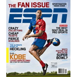 Jumbo Kobe Bryant Barcelona ESPN Magazine Cover Poster 30 X 36 inches