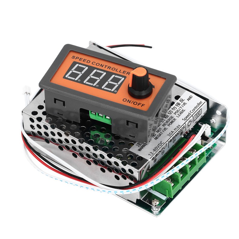 DC Motor Speed Controller PWM Digital Display Multipurpose Motor Speed