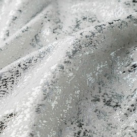 Xinrjojo Silver Throw Pillow Covers, Pack of 2, Sparkling Decorative White Pillow Covers Soft, Cushion Covers, Throw Pillows for Sofa Bedroom Car 12 x 20 Inch (Silver- White)