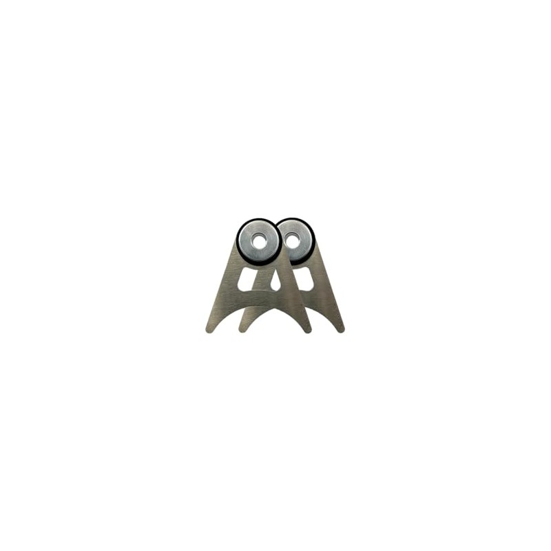 GSI Stainless Steel Exhaust Hanger 1.50" x 2.50" (2 Pack)