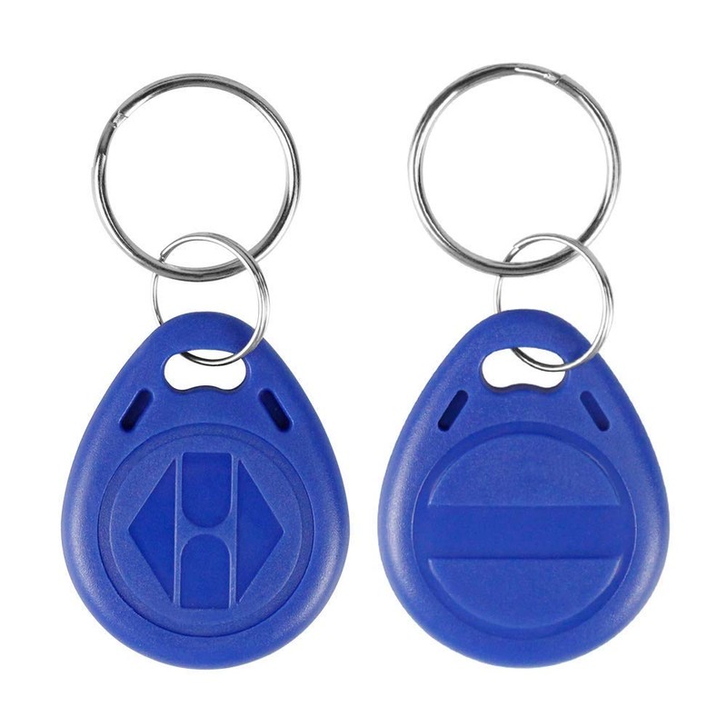 Key Fob 125KHz RFID T5577 Keyring, 125 Khz T5577-blue 100