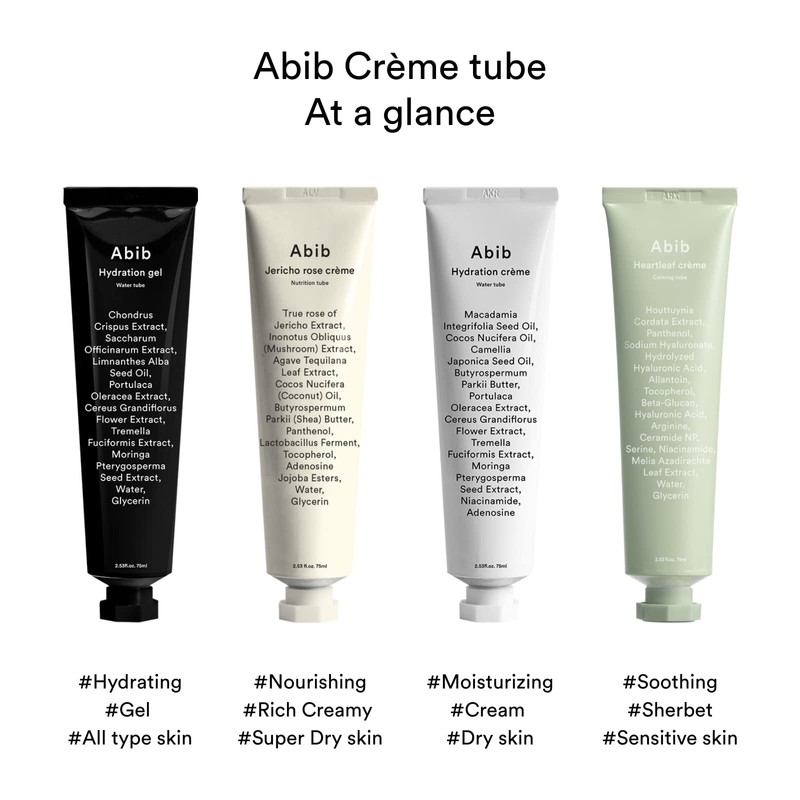 Abib Houttuami Cream Cumming Tube, 2.5 fl oz (75 ml),