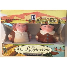 Publix The Lilgrim Pair Pilgrim Salt and Pepper Shakers