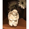 Wings Angel Holding a Cat Statue Faithful Angel Memory Memorial