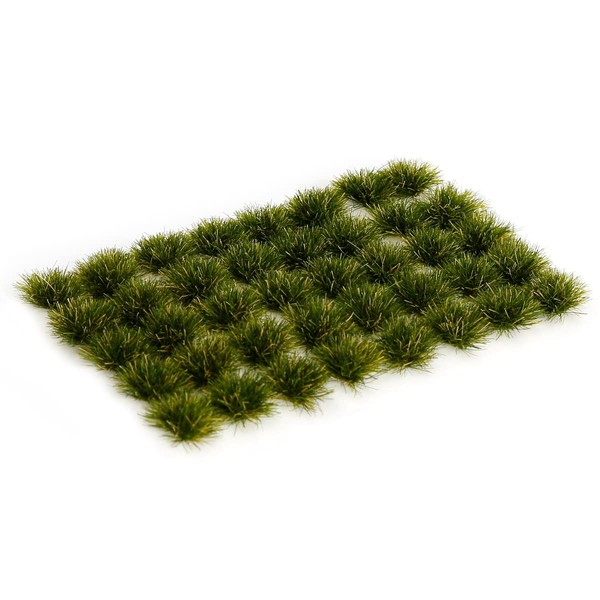 Jucoci Erba Ciuffi statici in miniatura erba ciuffi modello erba (verde inverno)