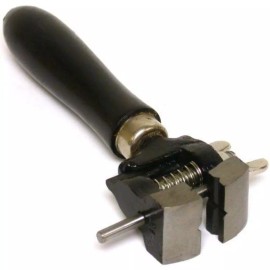 FindingKing Wood Handled Hand Vise Jewelry Making Tool