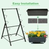 Homdox 5-Tier Elevated Garden Bed- Freestanding Vertical Raised Bed for