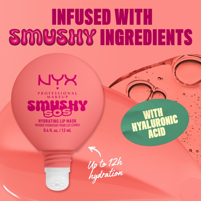NYX Professional Makeup SOS HYDRATING LIP MASK PEACH