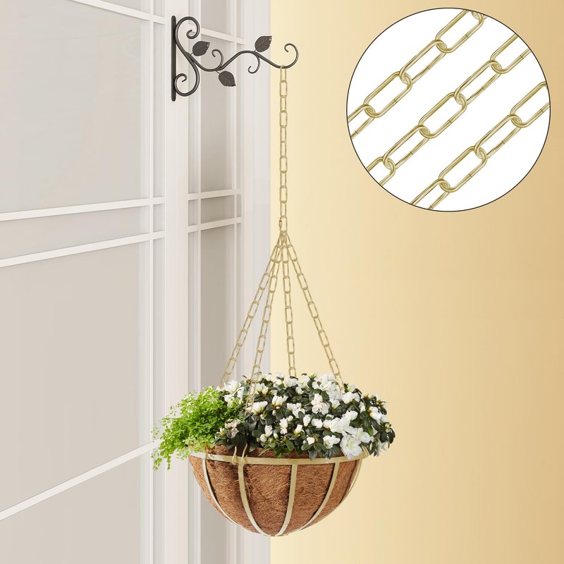Omytie 15 Ft Heavy Duty Hanging Chain Kit with Connection