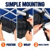 600D Oxford T-Top Boat Life Jacket Storage Bag, 35 x