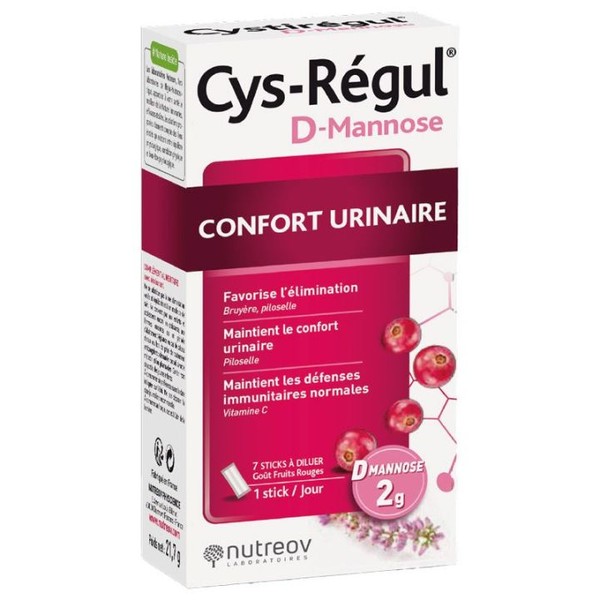 Nutréov Physcience Cys-Régul D-Mannose Confort Urinaire 7 sticks