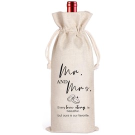 Wine Goody bag Suitable As A Present For Friends Family Colleagues For Occasions Like Engagement Wedding And Date Present Pairs Well With Planning A wedding Cheers To A Lifetime Of Love (Love Story)