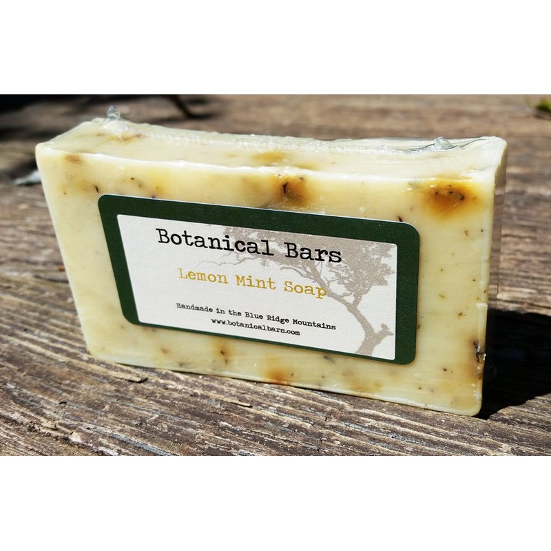 Botanical Bars Handmade Lemon Mint Soap Bar - Lemon Mint