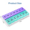 DANYING Large Pill Organizer 2 Times a Day, Weekly Pill