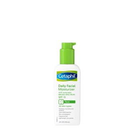 Cetaphil Fragrance Free Daily Facial Moisturizer, SPF 15, 4 Ounce