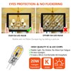 Sriomny G4 LED Bulbs 12V 2W [10-Pack] 3000K Warm White,