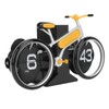Bicycle Flip Clock Creative Automatic Flip Down Clock Desktop Stress
