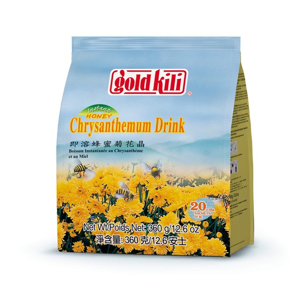 Gold Kili Instant Honey Chrysanthemum Drink 0.63oz/18g X20 Sachets