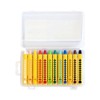 MUNGYO RailPas 12-Color Premium Oil Pastel Set - Ergonomic Triangular