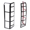cartiangous Carbon Steel Tail Light Lamp Grille Protective Cover Fit