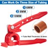 Toolwiz Pipe Bender 3-in-1 Manual Tube Bender for 6-8-10mm Tubing