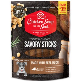 Chicken Soup for the Soul Pet Food Savory Sticks Dog Treats