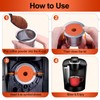RETHONE Reusable K Cups and Coffee Pods,Universal stainless steel k