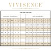 VIVISENCE Bikini Top Padded with Underwire Click Closure Tropical Pattern