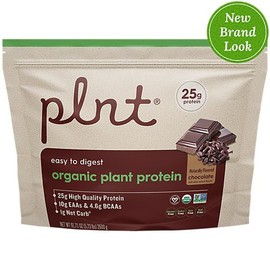 Organic Plant Protein Powder a" Chocolate a" 5.73 lbs./65 Servings