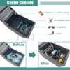 MOOSUN Universal Truck Seat/Bench Contractor Center Console Business Organizer and