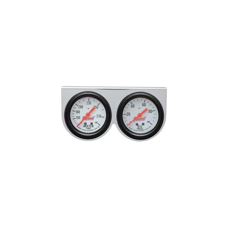 Summit Racing Gauge Kit Analog Console 2 5/8" Water Temperature