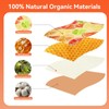 Beeswax Food Wraps Reusable 6-Pack – 3 Sizes + 3