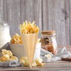 50 Uds. De Conos Desechables De Para Comida Soporte Para