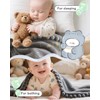 Trongle Newborn Milestone Monthly Blanket, Baby Growth Tracking and Memory