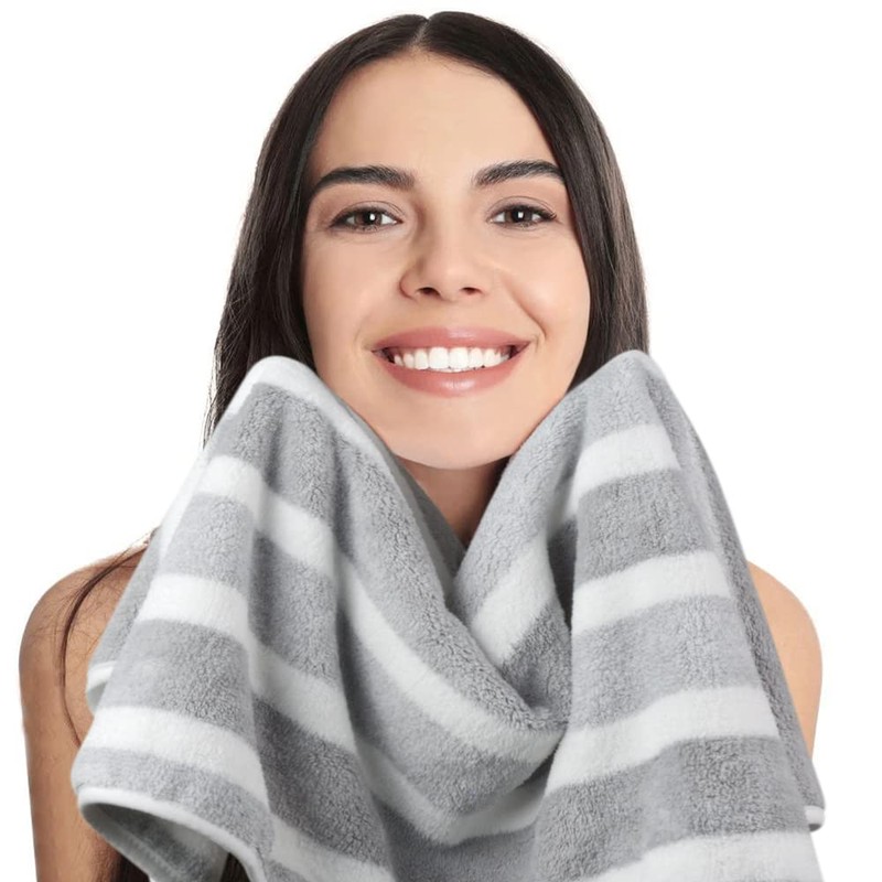 KinHwa Microfiber Hand Towels for Bathroom Ultra Soft Face Towels
