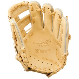 ZETT BJGB71320 Boys Baseball Soft Glove Zero One Stage All-Round Right Throw Pastel Brown (3200) Size: M