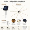 Solar Umbrella String Lights for Outdoor Décor – 104 LED