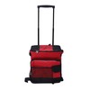 Large Capacity Rolling Cooler Box Insulated with Wheels Red for