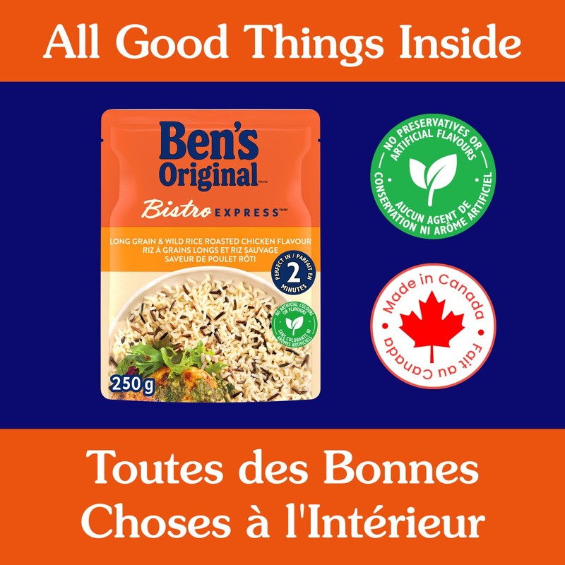 BEN'S ORIGINAL BISTRO EXPRESS Long Grain & Wild Rice Roasted