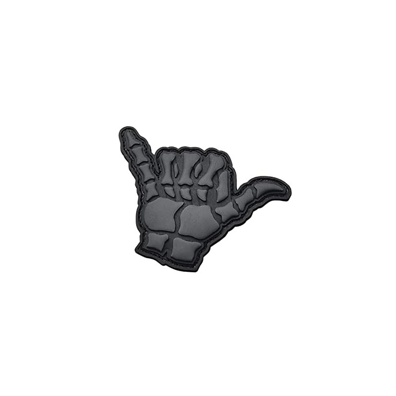 Shaka Hang Loose PVC Patch Compatible with Velcro Funny Patches