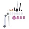 Argon Arc Welding Nozzle Kit Gas Flowmeter Tungsten Needle Sealing