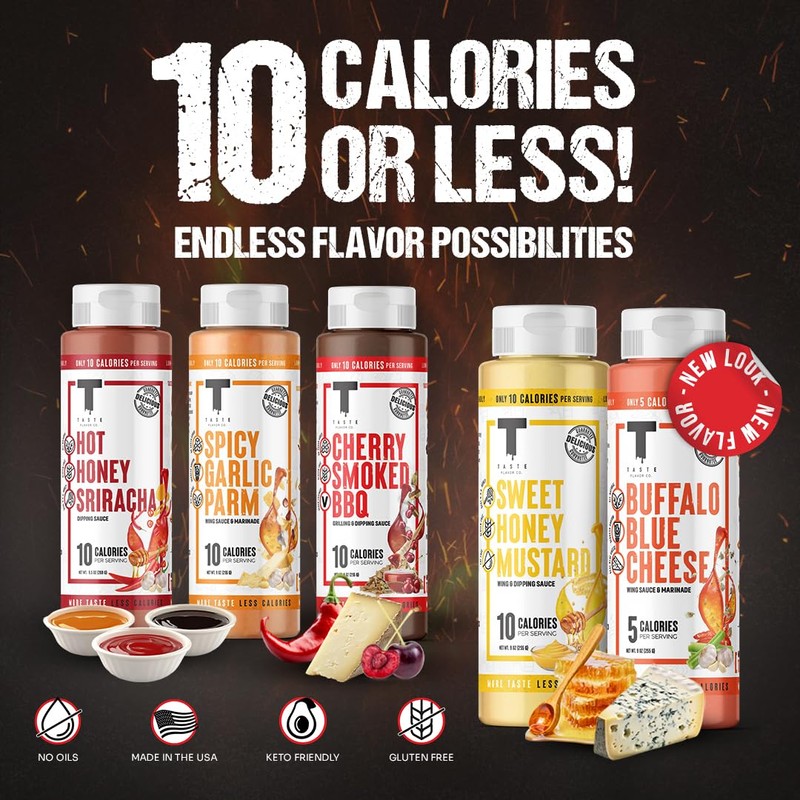 Taste Flavor Co. Grilling, Dipping Sauce and Marinade, Great Tasting,