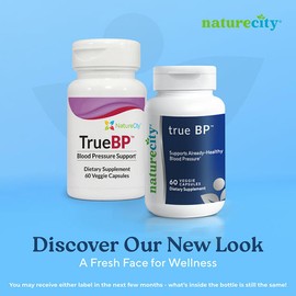 True-BP | Supplements to Support Blood Flow for Heart Health | MegaNatural-BP 80mg 16% Oleuropein (60 Veggie Capsules) Non_GMO, Gluten Free