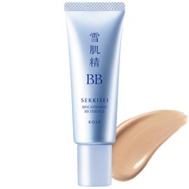 Sekkisei Bright BB Essence 02 Normal Brightness Natural Color 1.1 oz (30 g) BB Cream Foundation Makeup Base Beauty Essence Emulsion Sunscreen